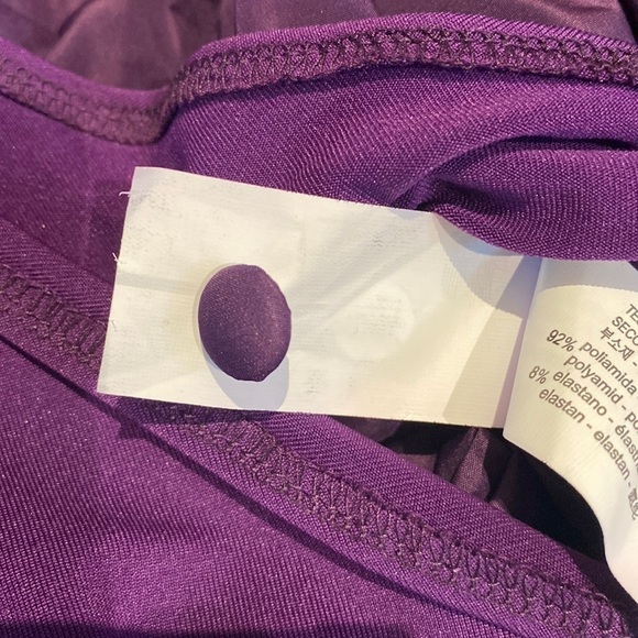 ZARA bodysuit button down long balloon  sleeves Purple Size Small - Picture 13 of 17